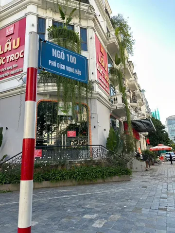 Cho thuê shophouse Tôn Thất Thuyết :  110m2, 6 tầng , 1 hầm  giá 80 triệu tại Phường Dịch Vọng Hậu Quận Cầu Giấy Hà Nội