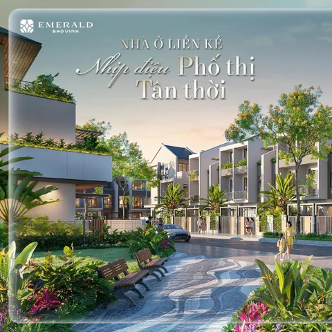 🏡 NHÀ Ở LIỀN KỀ – NHỊP ĐIỆU PHỐ THỊ TÂN THỜI
