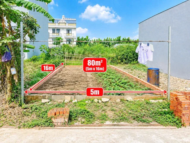 BÁN ĐẤT - KDC HOÀNG HOA, NGUYỄN BÌNH - 80M2 - GIÁ CỰC TỐT 4.9 TỶ
