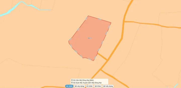 Bán Đất 8588m2 giá 3 tỷ tại Xã Xuân Mỹ Huyện Cẩm Mỹ Đồng Nai