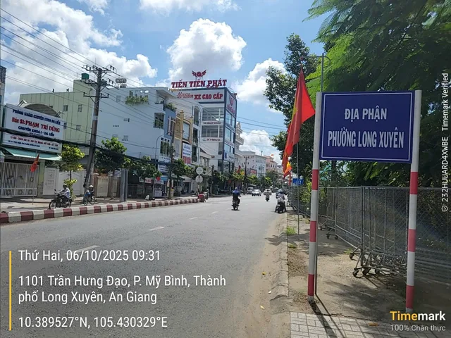 Bán Nhà riêng 194m2 có sẵn 194 m2 thổ cư giá 18 tỷ tại Đường Trần Hưng Đạo Phường Mỹ Bình Thành phố Long Xuyên An Giang