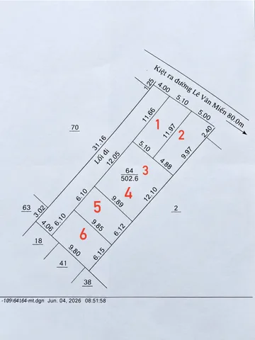 Chính chủ cần bán gấp cụm đất 6 lô kiệt oto 8m view biển - k164/14 Nguyễn  Chánh.