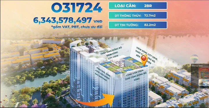 BÁN CĂN HỘ CHAMORA CITY NHA TRANG - 2PN HÀNG GỐC CHỦ ĐẦU TƯ GIÁ CHỈ 5TY8