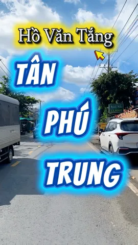 Hồ Văn Tắng | Tân Phú Trung cần bán | Gần trường học Nguyễn Thị Lắng