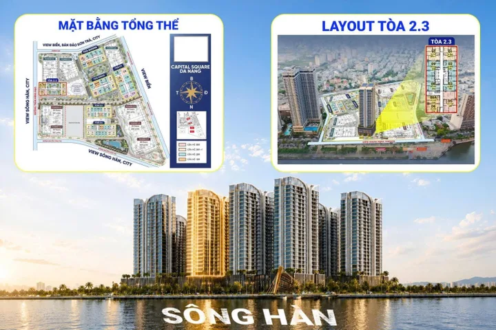 Chiết khấu đến 16% - căn hộ ven sông Hàn, Capital Square Đà Nẵng