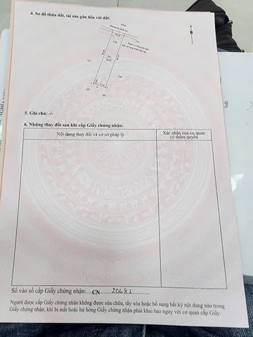 Bán Đất 500m2 có sẵn 500 m2 thổ cư giá 400 triệu tại Đường Tỉnh lộ 816 Xã Thạnh Lợi Huyện Bến Lức Long An