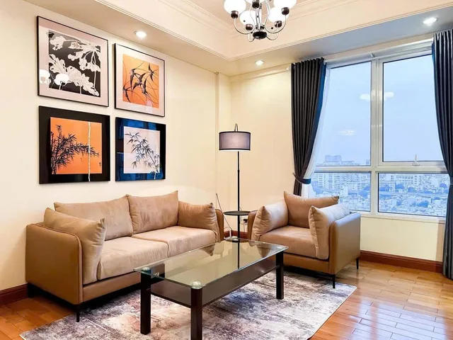 Cho thuê căn hộ The Manor 1 phòng ngủ hiện đại 60m2 tòa D