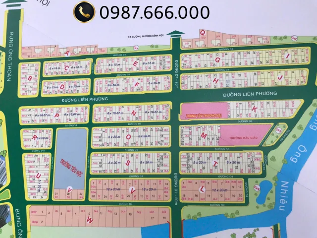 Bán lô đất biệt thự 2 mặt tiền, giá tốt, DA Sở Văn Hóa Thể Thao, phường Long Trường, vị trí đẹp
