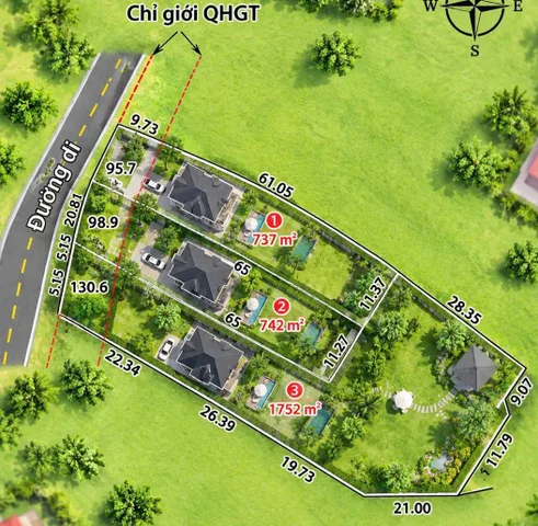Bán Đất 737m2 giá 490 triệu tại Xã Diên Thọ Huyện Diên Khánh Khánh Hòa