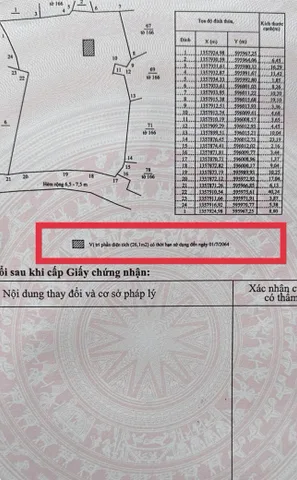 Bán Đất 2600m2 giá 9.1 tỷ hợp thổ