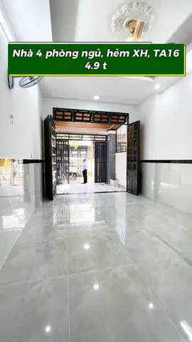 Chỉ 4,9 tỷ - Nhà 80m2, 4PN - Đường ô tô - Thới An,Q.12