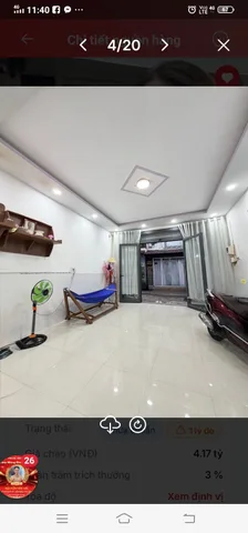 NHÀ ĐẸP HƯƠNG LỘ 2 – 56 m² - NGANG GẦN 5M – NHỈNH 4 TỶ