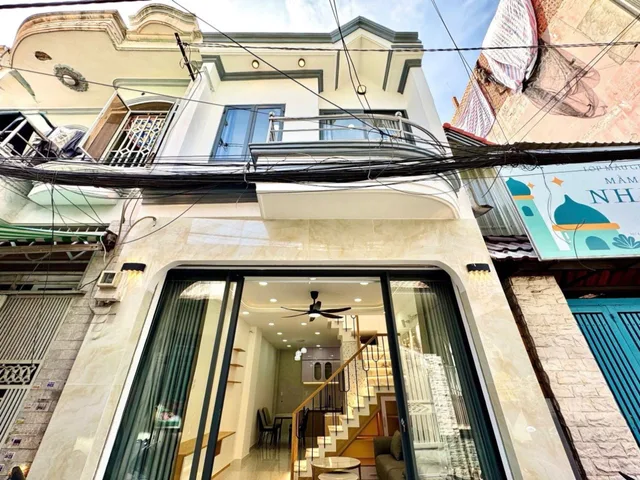 NHÀ MỚI, ĐẸP FULL NỘI THẤT - HẺM Ô TÔ THÔNG PHAN HUY ÍCH - 38M2 - NỞ HẬU