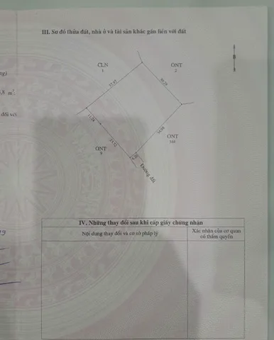 Bán Nhà riêng 1264.8m2 có sẵn 200 m2 thổ cư giá 2.5 tỷ tại - Chọn - Xã Quỳnh Sơn Nghệ An