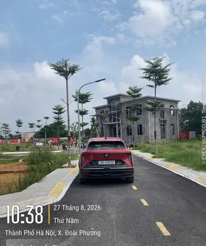Bán Đất 100m2 có sẵn 100 m2 thổ cư giá 8.3 tỷ tại Xã Tiến Xuân Huyện Thạch Thất Hà Nội