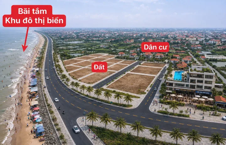*** ĐẤT NỀN THỔ CƯ - LÔ GÓC - VEN BIỂN HẢI XUÂN – NINH BÌNH | GIÁ NHỈNH 1 TỶ