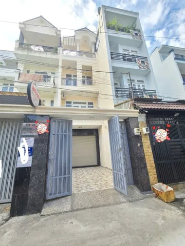 BÁN GẤP NHÀ MỚI 4 TẦNG TRƯỜNG CHINH, Q12 - HẺM XE HƠI VÀO NHÀ - 83M² (4x24M) - 8.5 TỶ