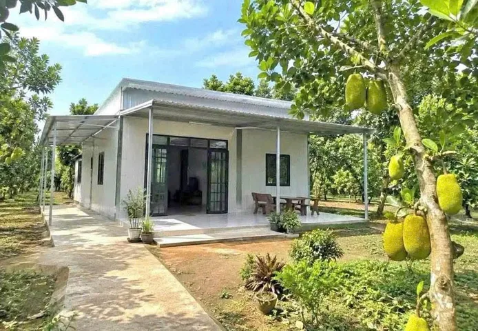 Bán Đất có nhà sẵn  1073m2 giá 600 triệu tại Xã An Linh Huyện Phú Giáo Bình Dương