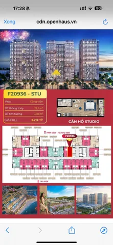 Bán Căn hộ chung cư 31.8m2 giá 2.22 tỷ tại - Chọn - Phường Bãi Cháy Quảng Ninh