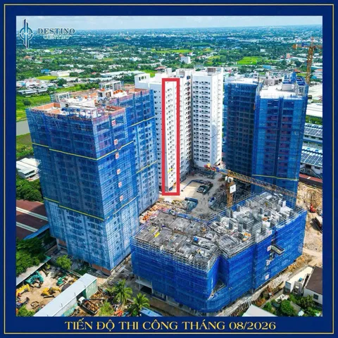 CĂN GÓC 2PN+ 63M² GẦN CHỢ BÌNH CHÁNH – T1B DESTINO CENTRO, GIÁ 1,9XX TỶ