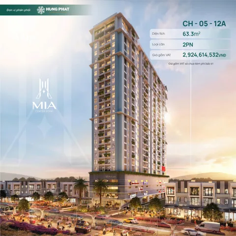 2PN VIEW BIỂN, FULL NỘI THẤT CHƯA ĐẾN 3 TỶ - MIA CENTER POINT