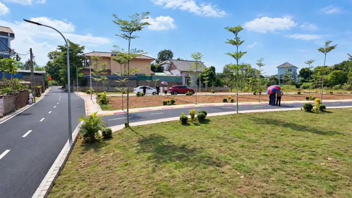 Bán Đất 105m2 có sẵn 105 m2 thổ cư giá 7 tỷ tại Xã Tiến Xuân Huyện Thạch Thất Hà Nội