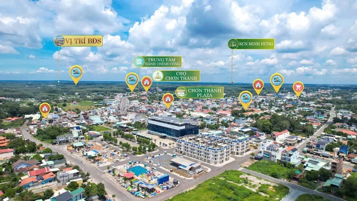 BÁN GẤP Đất 134m2 có sẵn 55 m2 thổ cư 600 triệu - Xã Minh Hưng, Chơn Thành, Bình Phước