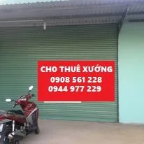 NHÀ XƯỞNG CHO THUÊ ĐƯỜNG HL_80B HIỆP THÀNH QUẬN 12. DT: 300M GIÁ 18 TRIÊU LH: 0908561228