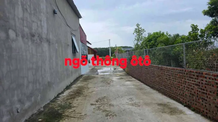 Bán Đất 100m2 có sẵn 100 m2 thổ cư giá 1.6 tỷ tại Xã Canh Nậu Huyện Thạch Thất Hà Nội