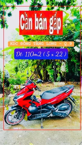 🆘 CHỦ GẤP BÁN 110M2 ĐẤT VUÔNG A4 ĐẸP HIẾM - SÁT KĐT ĐÔNG TĂNG LONG Q9 - CHỈ HƠN 4TỶ - XÂY TỰ DO ❗️