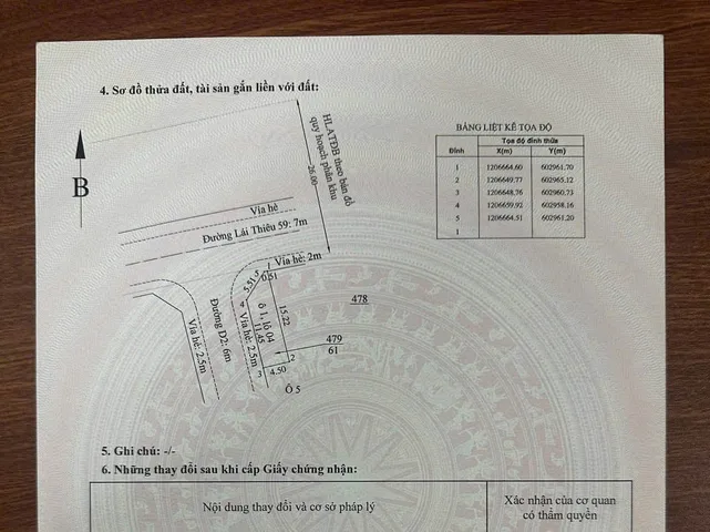 Bán Đất 75m2 có sẵn 75 m2 thổ cư giá 3.7 tỷ tại Phường Lái Thiêu Thị xã Thuận An Bình Dương