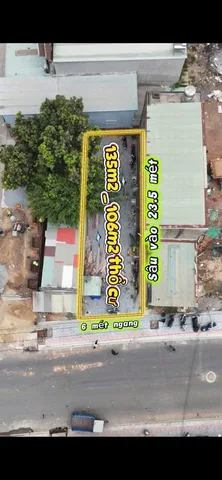 Bán Đất 135m2 có sẵn 76.3 m2 thổ cư giá 5.2 tỷ tại Đường Bình Chuẩn 67 Phường Bình Chuẩn Thị xã Thuận An Bình Dương