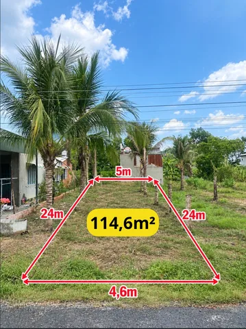 🔥 HÀNG NGỘP – 255 TRIỆU – ĐẤT 114,6M² TẠI TÂY NINH 🔥
👉 Diện tích: 114,6m²
👉 Địa chỉ: Ấp Thạnh Trung, xã Thạnh Tân, TP. Tây Ninh, tỉnh Tây Ninh
📌 Pháp lý rõ ràng:
Sổ sẵn
Đất ở tại nông thôn: 50m² – sử dụng lâu dài
📞 0337464133-Khách thiện chí quan tâ