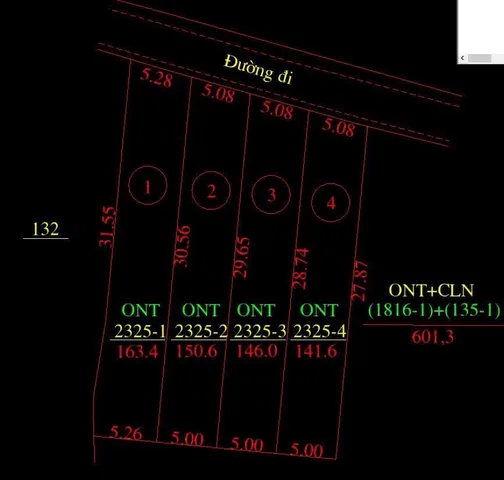 Bán Đất 150m2 có sẵn 60 m2 thổ cư giá 825 triệu tại Xã Diên Hòa Huyện Diên Khánh Khánh Hòa