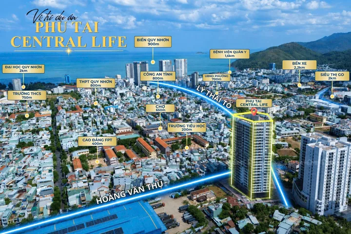 Bán Căn 1,9 TỶ - SỞ HỮU CĂN HỘ CAO CẤP TẠI KHU VỰC TRUNG TÂM - PHU TAI CENTRAL LIFE
