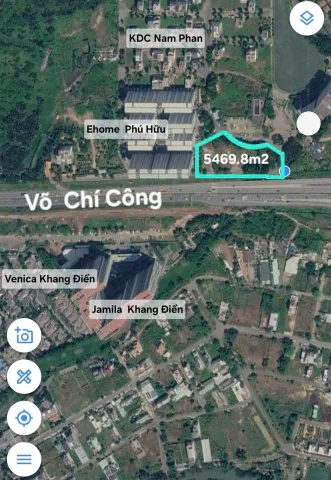 BDS HVL [NC] Lô 5500m2 Võ Chí Công sát Valora Kikyo Q9