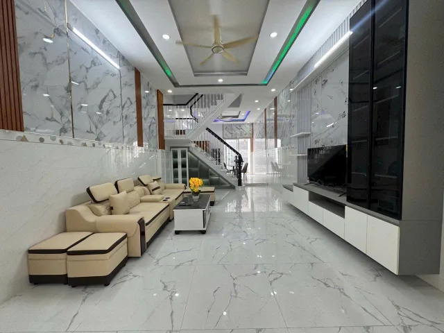 HUỲNH TẤN PHÁT 77M 2 TẦNG 3PN KẾ TRƯỜNG NGUYỄN BỈNH KHIÊM 5,2 TỶ