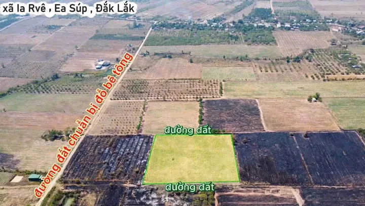 Bán Đất 10855m2 giá 339 triệu tại Xã Ia RVê Huyện Ea Súp Đắk Lắk