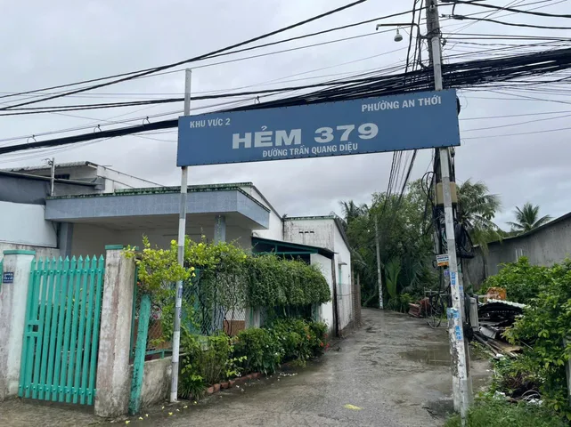🍀 BÁN NỀN TRỤC CHÍNH - HẺM 379 TRẦN QUANG DIỆU – CÁCH CHỢ CẦU VÁN 600m