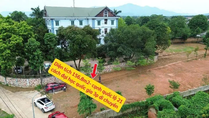 Bán Đất 100m2 có sẵn 100 m2 thổ cư giá 6.7 tỷ tại Xã Tiến Xuân Huyện Thạch Thất Hà Nội