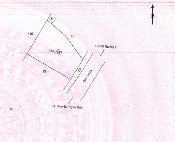 MẶT TIỀN QUỐC LỘ 1A TÂN AN – 1.397M² FULL THỔ CƯ – CHỈ ~14 TRIỆU/M²