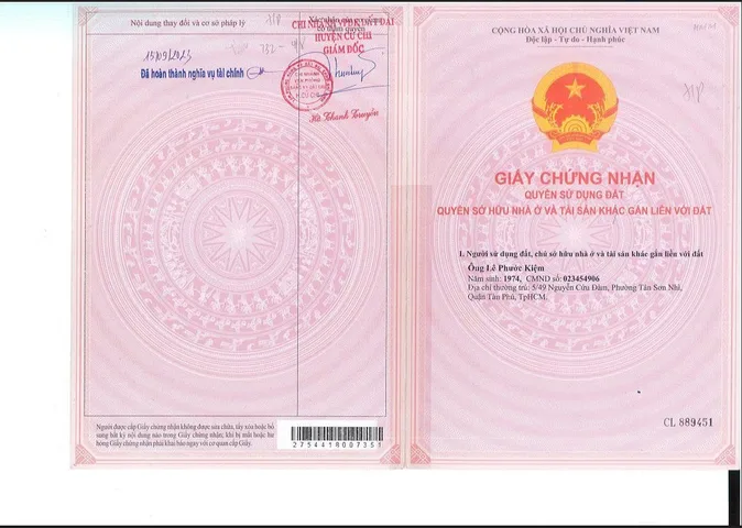 Bán Đất 3587m2 có sẵn 2711.9 m2 thổ cư giá 26 tỷ tại Đường Huỳnh Minh Mương Xã Hòa Phú Huyện Củ Chi TP. Hồ Chí Minh