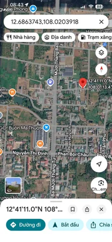 Bán Đất 125m2 có sẵn 75 m2 thổ cư giá 2.5 tỷ tại Xã Cư ÊBur Thành phố Buôn Ma Thuột Đắk Lắk