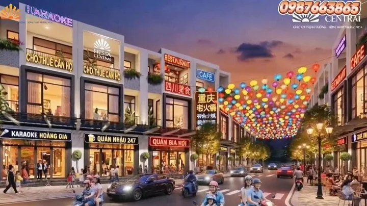 Nhà Phố Fiestal Central nhà phố 2 mặt tiền 4,6 tỷ 0987663865 gần KCN VSIP II, KCN Đồng An thành phố mới Bình Dương