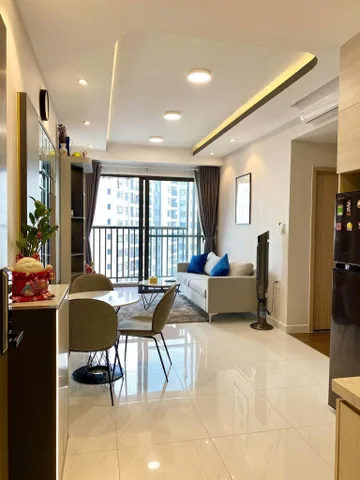 Bán căn hộ 1pn+1 - tầng trung cao, kế góc nhiều gió + 2 view toàn cảnh Safira Khang Điền, Full nội thất xịn