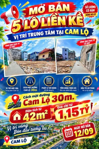 Bán Đất 43m2 có sẵn 43 m2 thổ cư giá 1.15 tỷ tại Phường Hùng Vương Quận Hồng Bàng Hải Phòng
