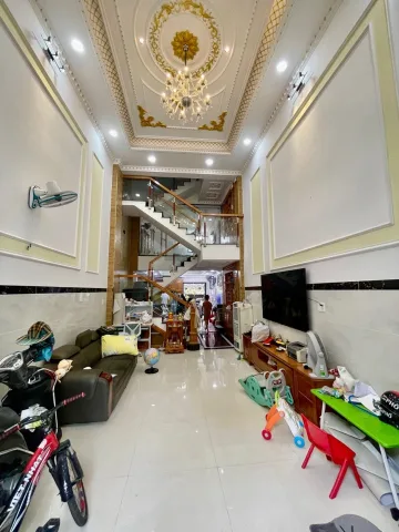 Nhà 5 tầng 4pn ngay chợ Gò Xoài, Lê Văn Quới, giáp Lê Thúc Hoạch Tân Phú, hẻm ô tô thông, 65m² nhỉnh 7Đ