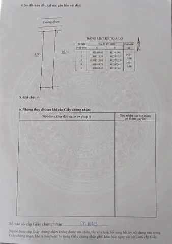 Bán Đất 120m2 có sẵn 116 m2 thổ cư giá 1.92 tỷ tại Đường Tỉnh lộ 651E Xã Vạn Phước Huyện Vạn Ninh Khánh Hòa