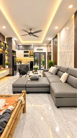 Nhà mới Phạm Hữu Lầu Quận 7,Hẻm Thông và Thoáng,Ngang 11m,70m2.Giảm sâu 200 triệu