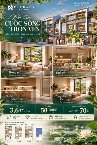 EMERALD BAO VINH – NƠI HUẾ KỂ TIẾP MỘT CÂU CHUYỆN MỚI